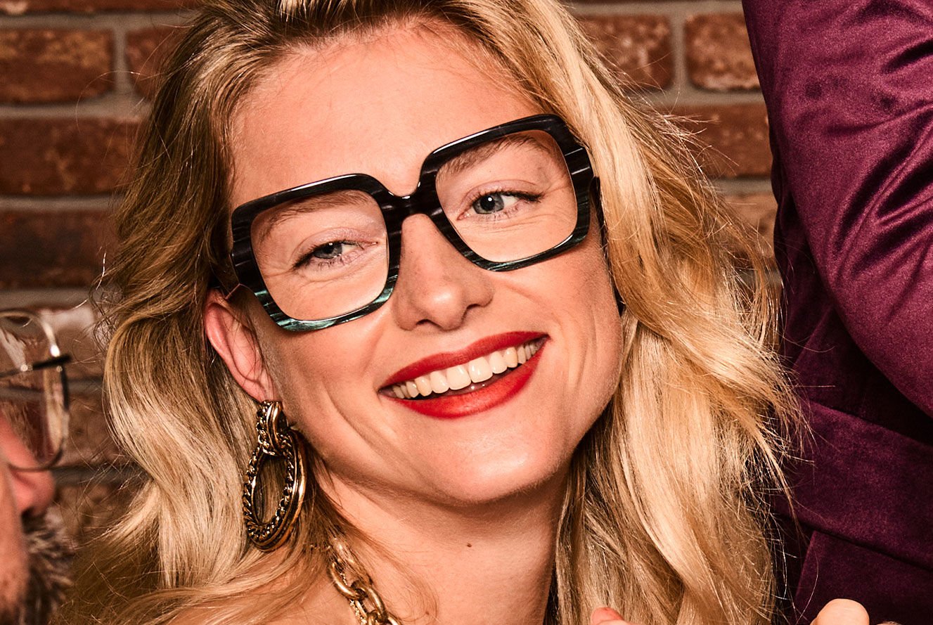 Clubmaster brillen met volledig en half montuur